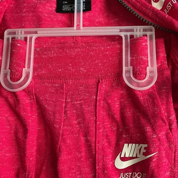 Toddler Nike Track Suit Pink and Gray 12Months - Picture 4 of 8